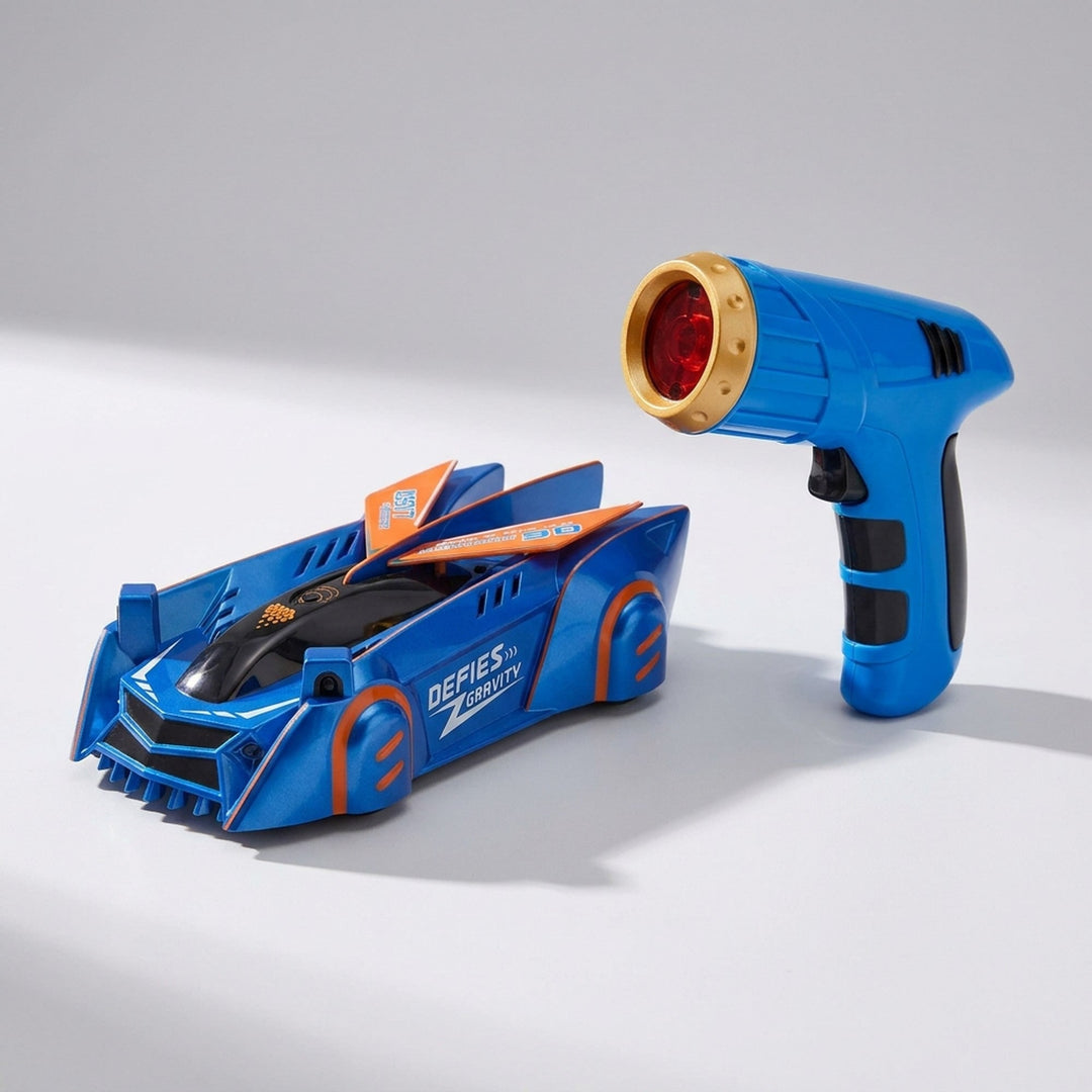Wall Climbing RC Car With Laser Pointer Guidance And USB Rechargeable Battery - Image 3