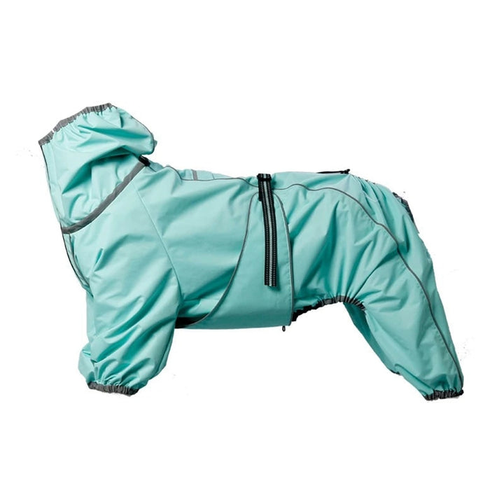 Waterproof Dog Raincoat With Legs For Large Dogs Windproof Snowproof Pet Jacket - Image 5