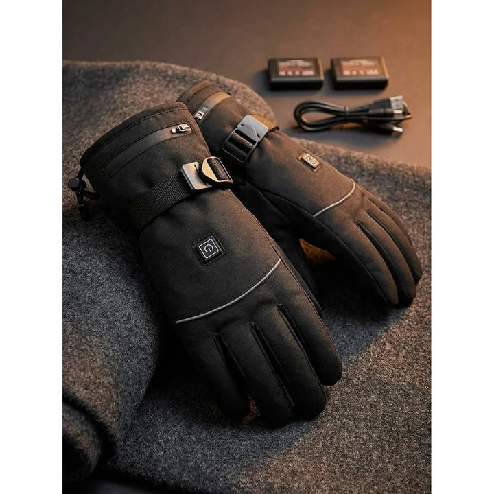 Waterproof Heated Gloves With Touchscreen And Battery Powered - Image 1