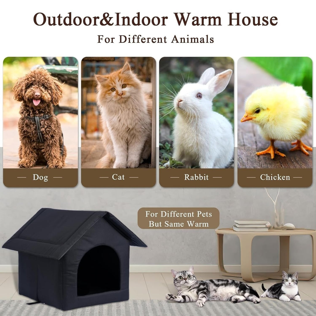 Weatherproof Pet House With Insulated Comfort For Indoor And Outdoor Use - Image 3