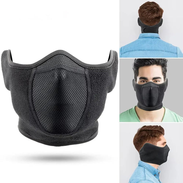 Windproof Fleece Face Mask For Skiing Cycling And Winter Outdoor Activities - Image 2
