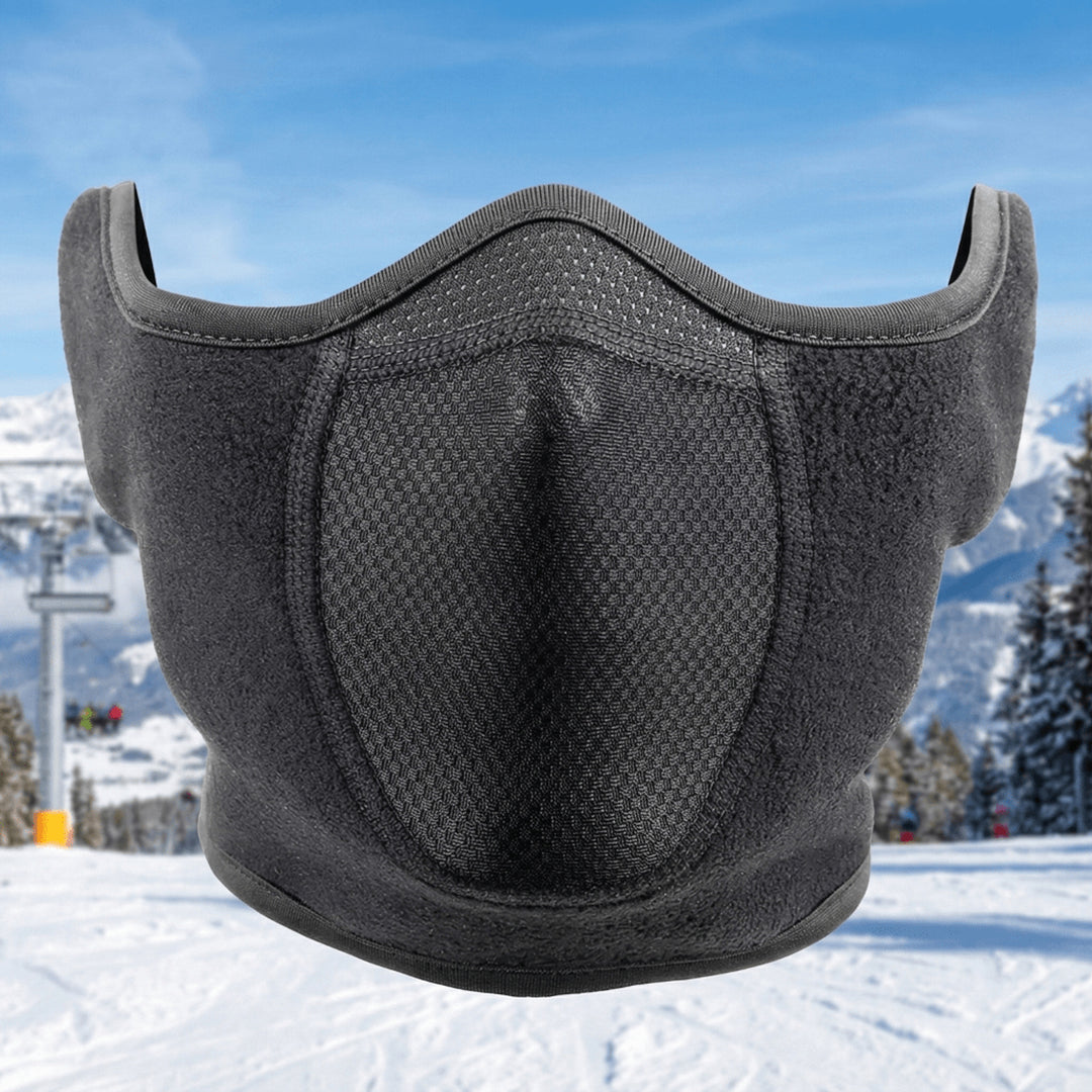 Windproof Fleece Face Mask For Skiing Cycling And Winter Outdoor Activities - Image 1