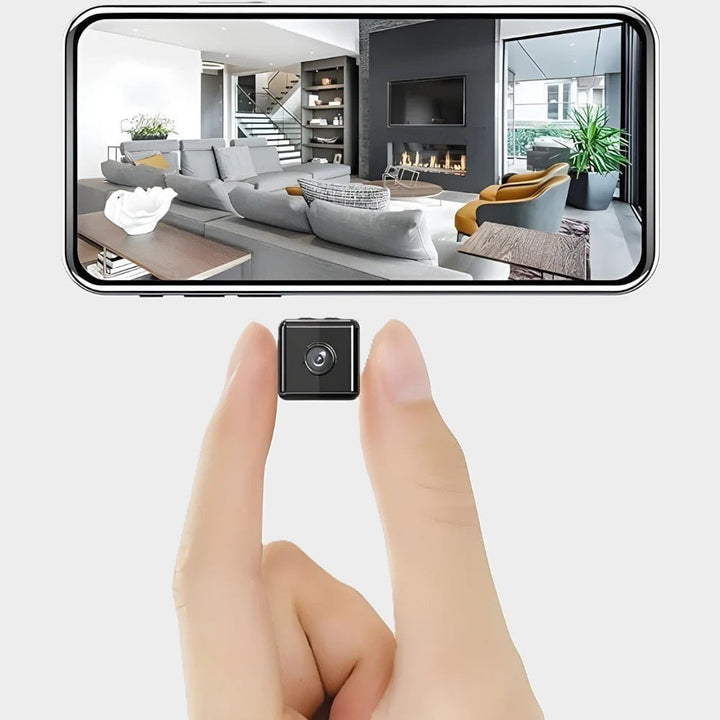 Trådlös säkerhetskamera inomhus WIFI smart pan-tilt - Bild 1