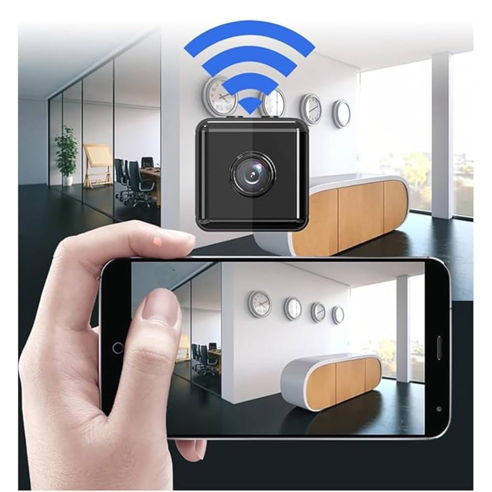 Trådlös säkerhetskamera inomhus WIFI smart pan-tilt - Bild 3