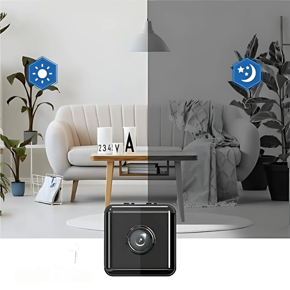 Trådlös säkerhetskamera inomhus WIFI smart pan-tilt - Bild 7