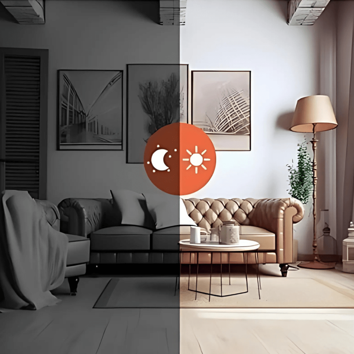 Trådlös säkerhetskamera inomhus WIFI smart pan-tilt - Bild 9