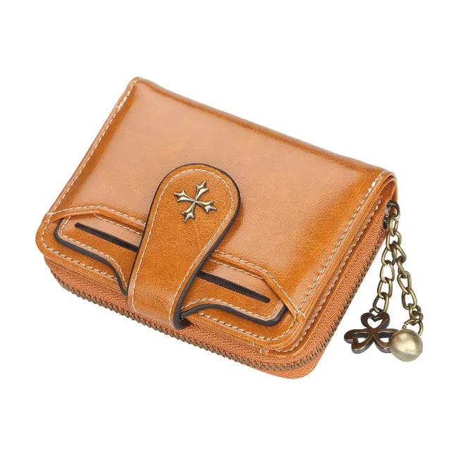 Women's Wallet with Streamlined Compact Design and Chain - Image 12