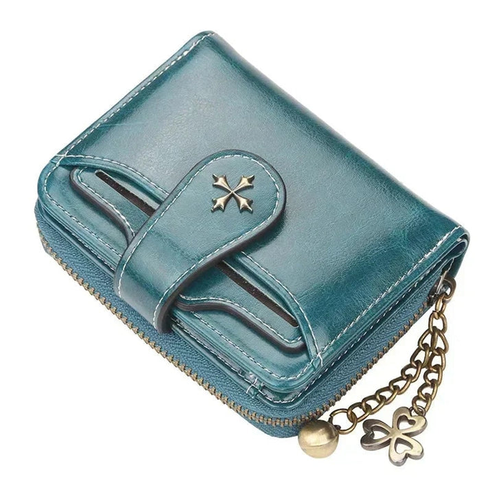 Women's Wallet with Streamlined Compact Design and Chain - Image 7