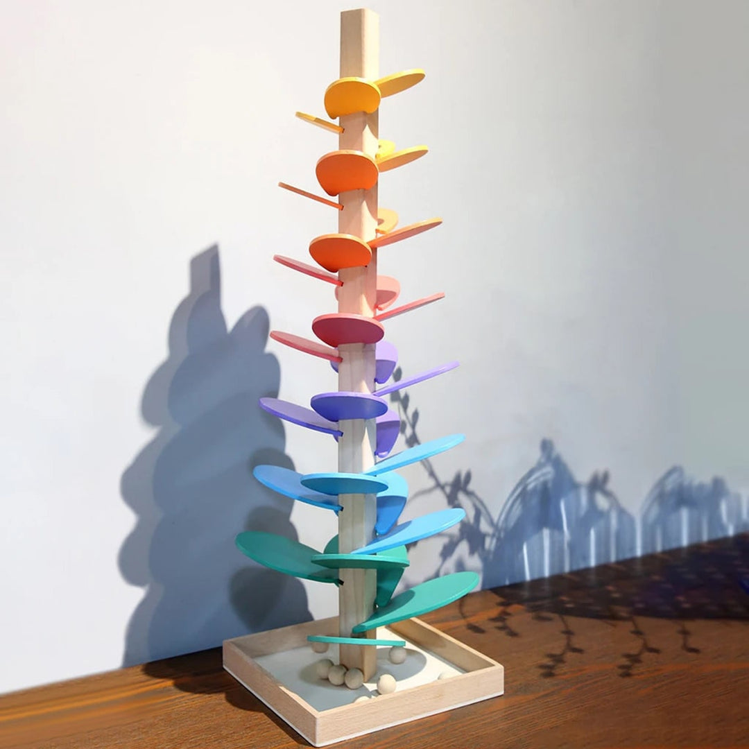 Wooden Sound Tower For Toddlers Chromatic & Auditory Exploration Sensory Toy - Image 7