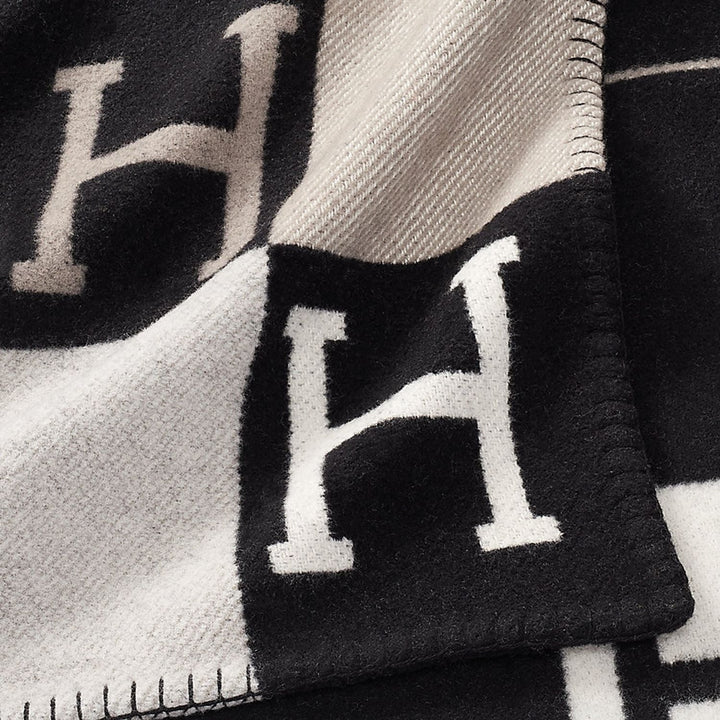 Wool Cashmere Blanket Throw Soft Warm - Image 14